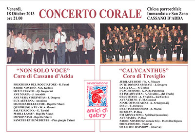 concerto corale cassano