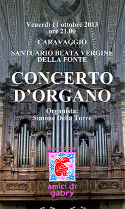 concerto d'organo caravaggio