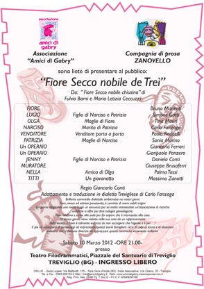 Fiore Secco, Nobile de Trei